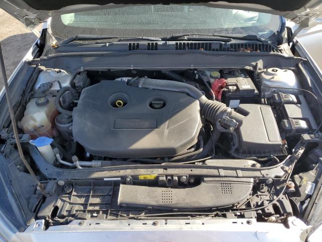 3FA6P0H91DR301719 - 2013 FORD FUSION SE SILVER photo 11