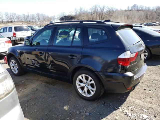 WBXPC934X9WJ30647 - 2009 BMW 3 SERIES XDRIVE30I BLACK photo 2