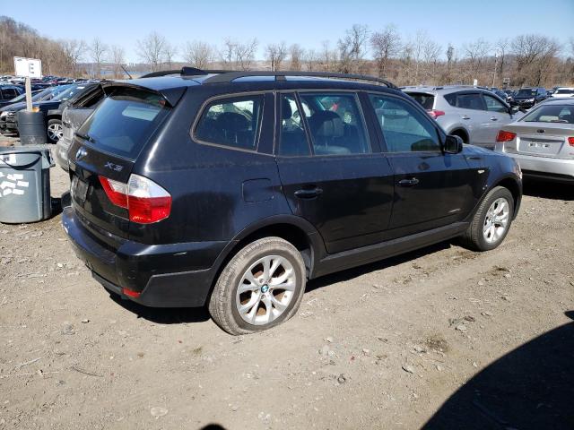 WBXPC934X9WJ30647 - 2009 BMW 3 SERIES XDRIVE30I BLACK photo 3