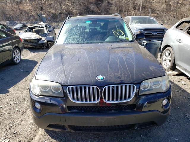 WBXPC934X9WJ30647 - 2009 BMW 3 SERIES XDRIVE30I BLACK photo 5