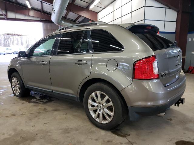 2FMDK4JC6DBA78942 - 2013 FORD EDGE SEL GRAY photo 2