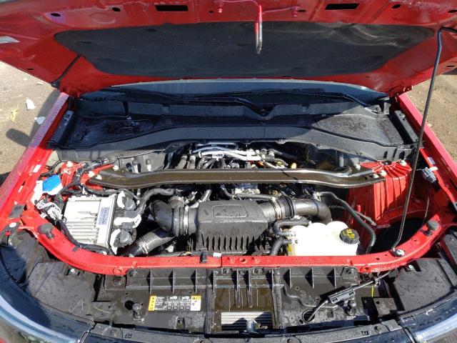 1FM5K8GC1NGB87483 - 2022 FORD EXPLORER ST RED photo 12