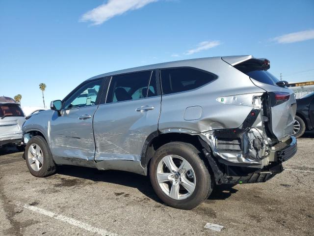 5TDKDRAH4RS051291 - 2024 TOYOTA HIGHLANDER LE SILVER photo 2