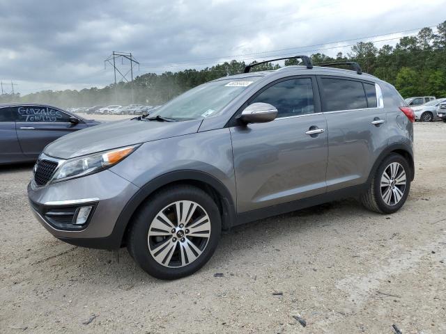 KNDPC3AC8F7788316 - 2015 KIA SPORTAGE EX SILVER photo 1