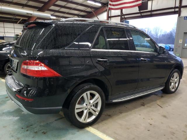 4JGDA5HB6EA396109 - 2014 MERCEDES-BENZ ML 350 4MATIC BLACK photo 3