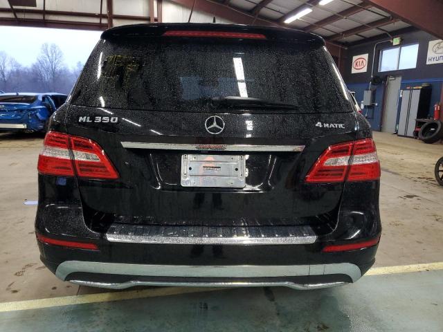 4JGDA5HB6EA396109 - 2014 MERCEDES-BENZ ML 350 4MATIC BLACK photo 6