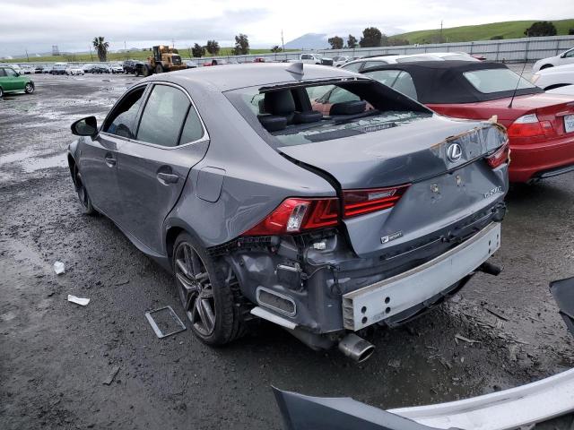 JTHBA1D22G5017286 - 2016 LEXUS IS 200T GRAY photo 2