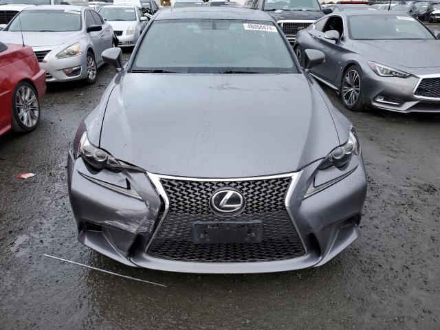 JTHBA1D22G5017286 - 2016 LEXUS IS 200T GRAY photo 5