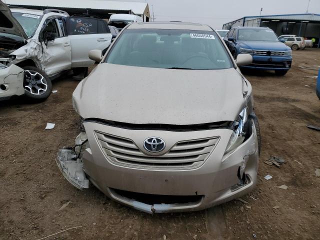 4T4BE46K69R077358 - 2009 TOYOTA CAMRY BASE GOLD photo 5