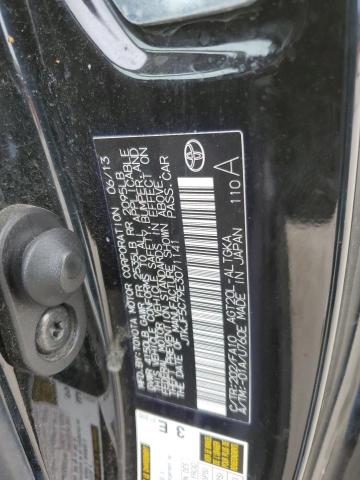 JTKJF5C79E3071141 - 2014 TOYOTA SCION TC შავი ფოტო 12