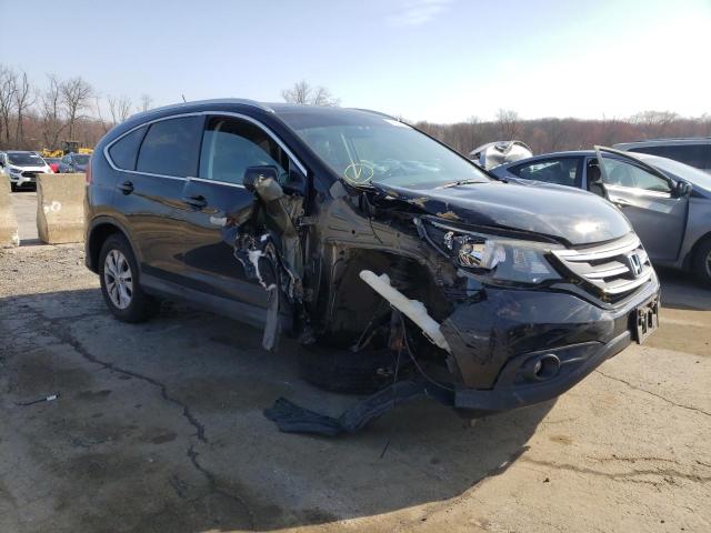 2HKRM4H76EH602206 - 2014 HONDA CR-V EXL BLACK photo 4