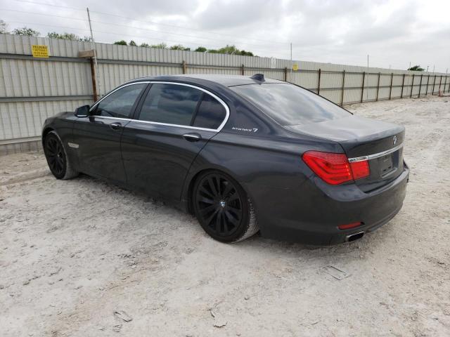 WBAKX8C54BC198378 - 2011 BMW 750 LI GRAY photo 2