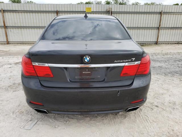 WBAKX8C54BC198378 - 2011 BMW 750 LI GRAY photo 6