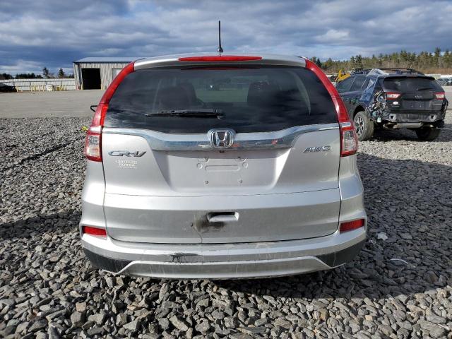 5J6RM4H53FL091883 - 2015 HONDA CR-V EX SILVER photo 6