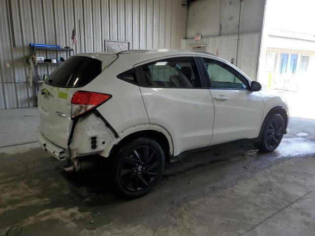 3CZRU6H19MM741871 - 2021 HONDA HR-V SPORT WHITE photo 3