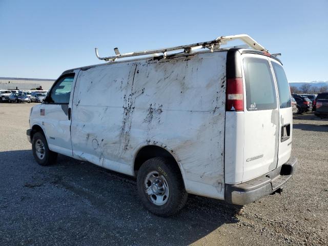 1GCGG25V151130543 - 2005 CHEVROLET EXPRESS G2 WHITE photo 2