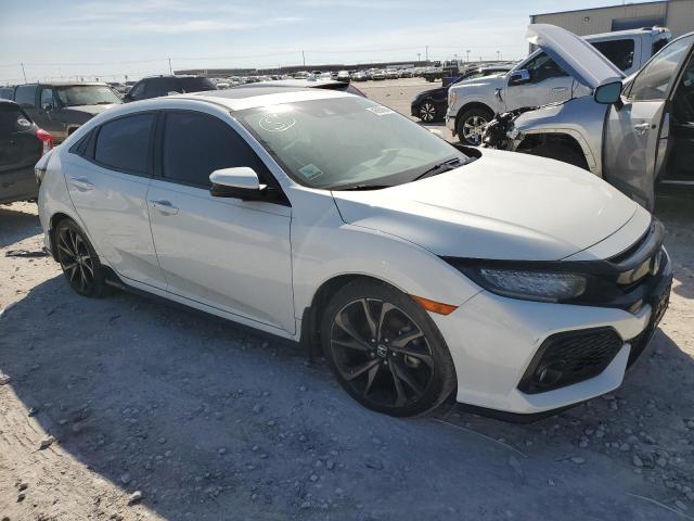 SHHFK7H95JU230988 - 2018 HONDA CIVIC SPORT TOURING WHITE photo 4