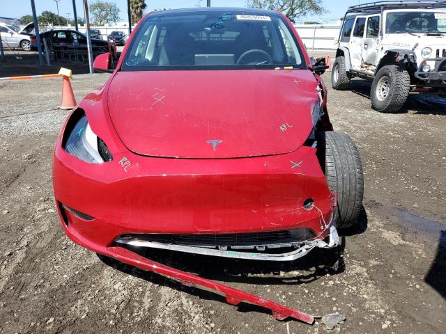 7SAYGDEE9PF851853 - 2023 TESLA MODEL Y RED photo 5