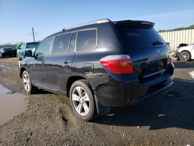 JTEDS43A682040862 - 2008 TOYOTA HIGHLANDER SPORT BLACK photo 2