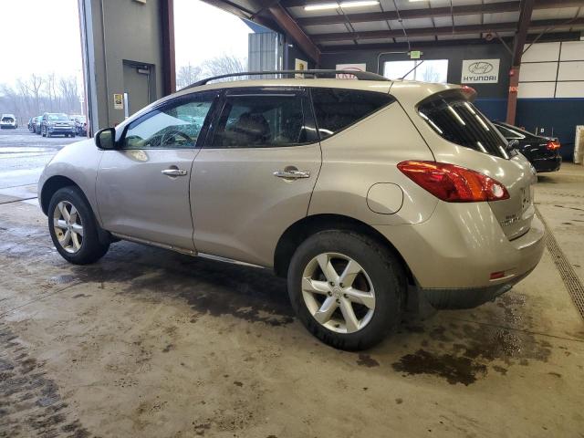 JN8AZ18WX9W115938 - 2009 NISSAN MURANO S SILVER photo 2