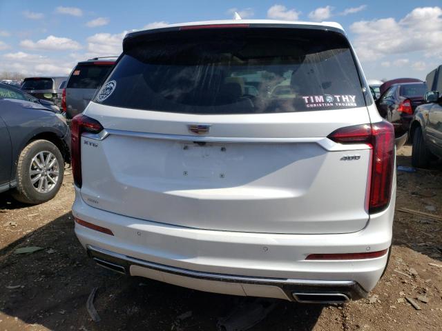 1GYKPDRSXMZ149723 - 2021 CADILLAC XT6 PREMIUM LUXURY WHITE photo 6