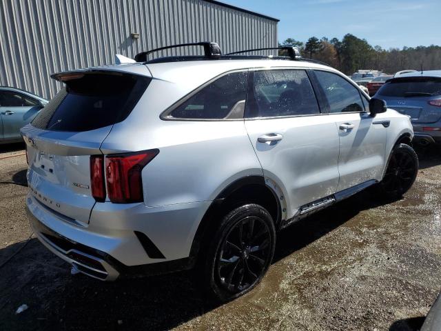 5XYRKDLF8MG056390 - 2021 KIA SORENTO SX SILVER photo 3