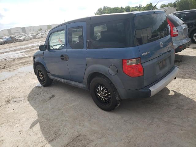 5J6YH18357L002989 - 2007 HONDA ELEMENT LX BLUE photo 2