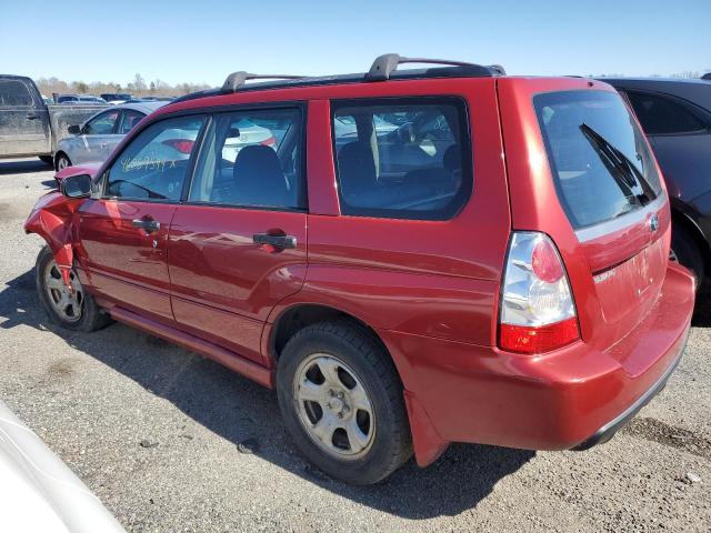 JF1SG63637G737725 - 2007 SUBARU FORESTER 2.5X RED photo 2