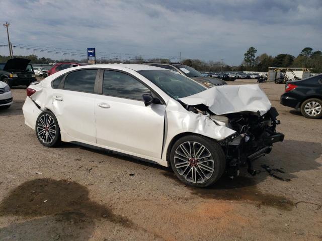 3KPF44AC1NE477274 - 2022 KIA FORTE GT WHITE photo 4