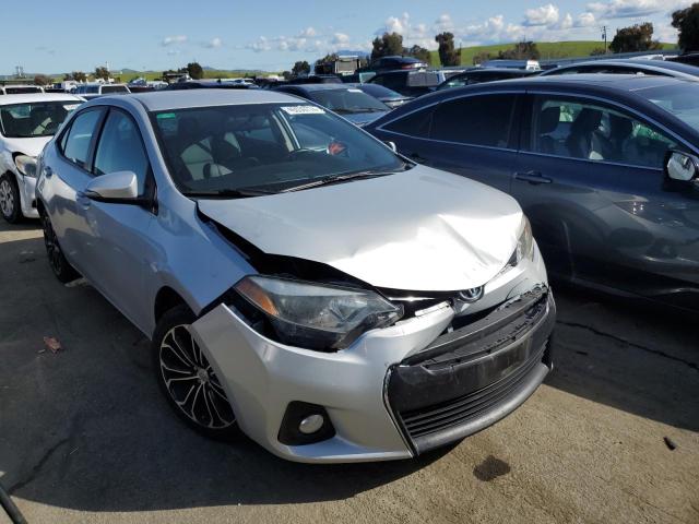 2T1BURHE1GC581395 - 2016 TOYOTA COROLLA L GRAY photo 4