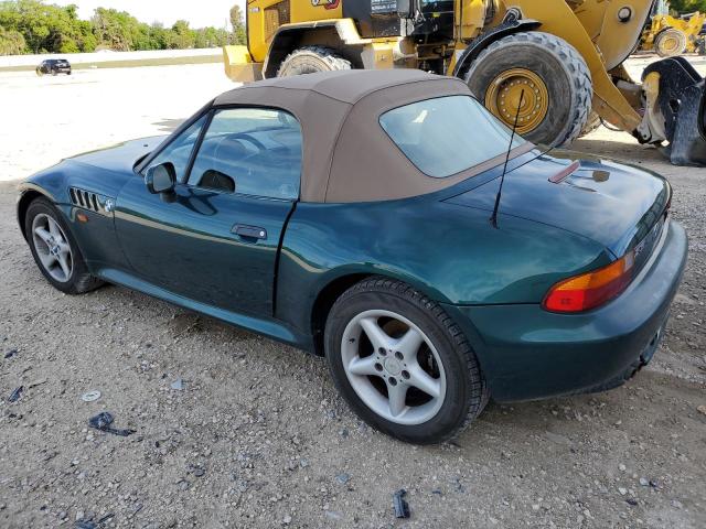 4USCJ3322VLC05007 - 1997 BMW Z3 2.8 GREEN photo 2