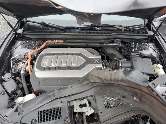 JH4KC2F90LC000194 - 2020 ACURA RLX SPORT HYBRID ADVANCE GRAY photo 11