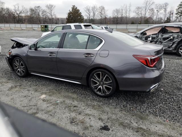 JH4KC2F90LC000194 - 2020 ACURA RLX SPORT HYBRID ADVANCE GRAY photo 2