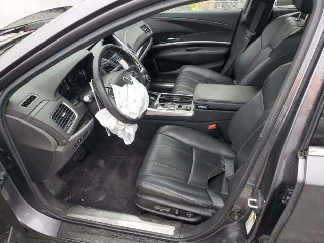 JH4KC2F90LC000194 - 2020 ACURA RLX SPORT HYBRID ADVANCE GRAY photo 7