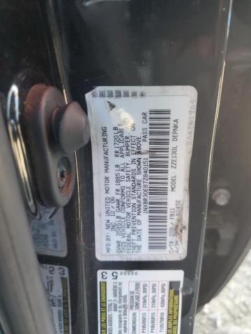 1NXBR30E87Z840151 - 2007 TOYOTA COROLLA CE BLACK photo 12