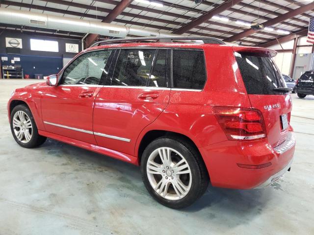 WDCGG0EB9EG267862 - 2014 MERCEDES-BENZ GLK 250 BLUETEC RED photo 2