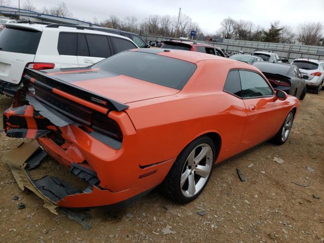 2B3LJ74W18H290968 - 2008 DODGE CHALLENGER SRT-8 ORANGE photo 3