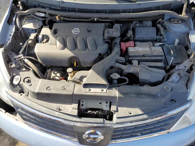 3N1BC13E39L486710 - 2009 NISSAN VERSA S SILVER photo 11