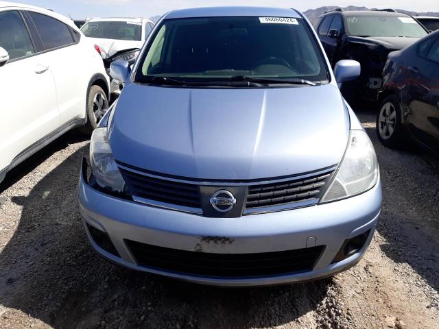 3N1BC13E39L486710 - 2009 NISSAN VERSA S SILVER photo 5