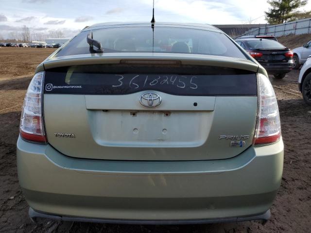 JTDKB20U373240363 - 2007 TOYOTA PRIUS TEAL photo 6