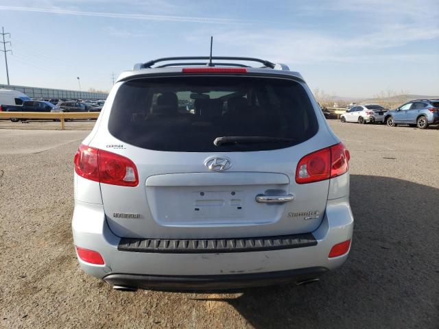 5NMSH13E68H167442 - 2008 HYUNDAI SANTA FE SE BLUE photo 6