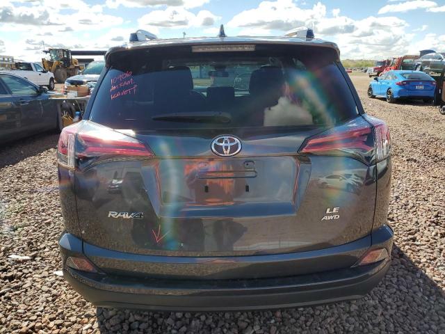 JTMBFREV2JJ721979 - 2018 TOYOTA RAV4 LE CHARCOAL photo 6