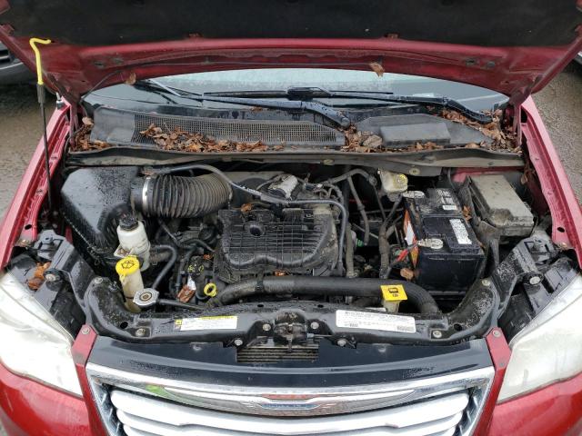 2C4RC1BG3CR275970 - 2012 CHRYSLER TOWN & COU TOURING 栗色 照片 12