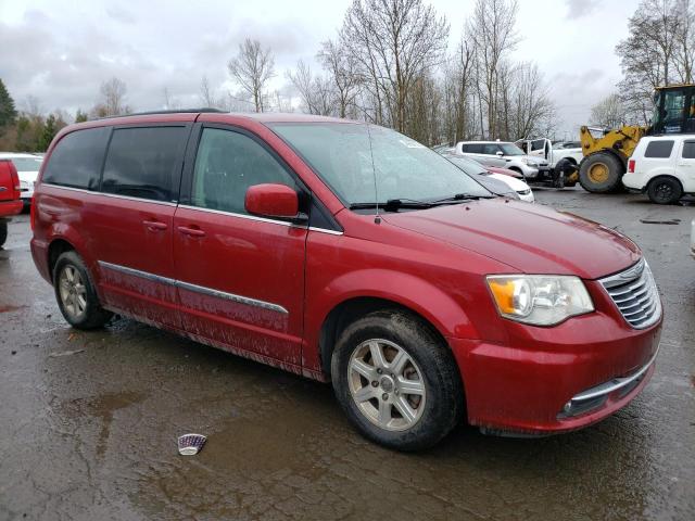 2C4RC1BG3CR275970 - 2012 CHRYSLER TOWN & COU TOURING 栗色 照片 4