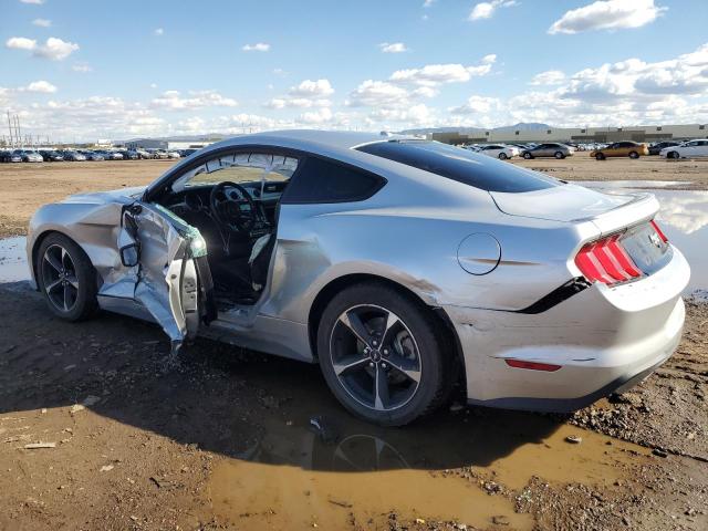 1FA6P8TH7K5135249 - 2019 FORD MUSTANG SILVER photo 2