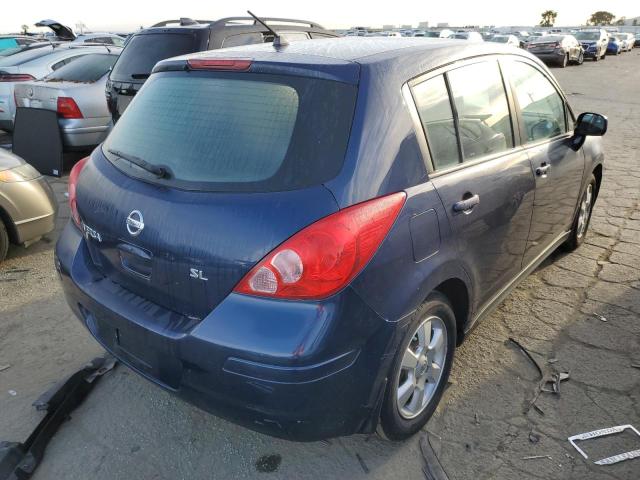 3N1BC13E88L424217 - 2008 NISSAN VERSA S BLUE photo 3