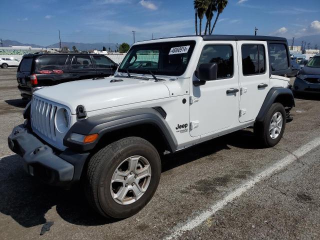 1C4HJXDN3MW854417 - 2021 JEEP WRANGLER U SPORT WHITE photo 1