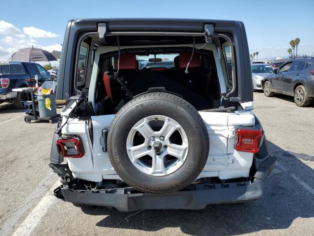 1C4HJXDN3MW854417 - 2021 JEEP WRANGLER U SPORT WHITE photo 6