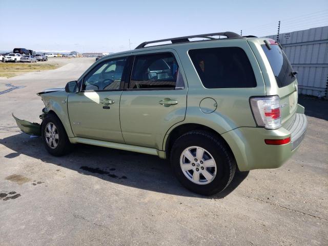 4M2CU81138KJ30923 - 2008 MERCURY MARINER GREEN photo 2