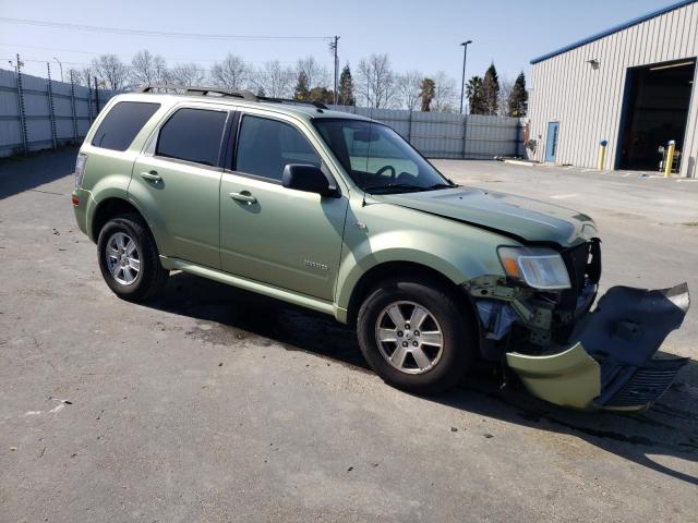 4M2CU81138KJ30923 - 2008 MERCURY MARINER GREEN photo 4